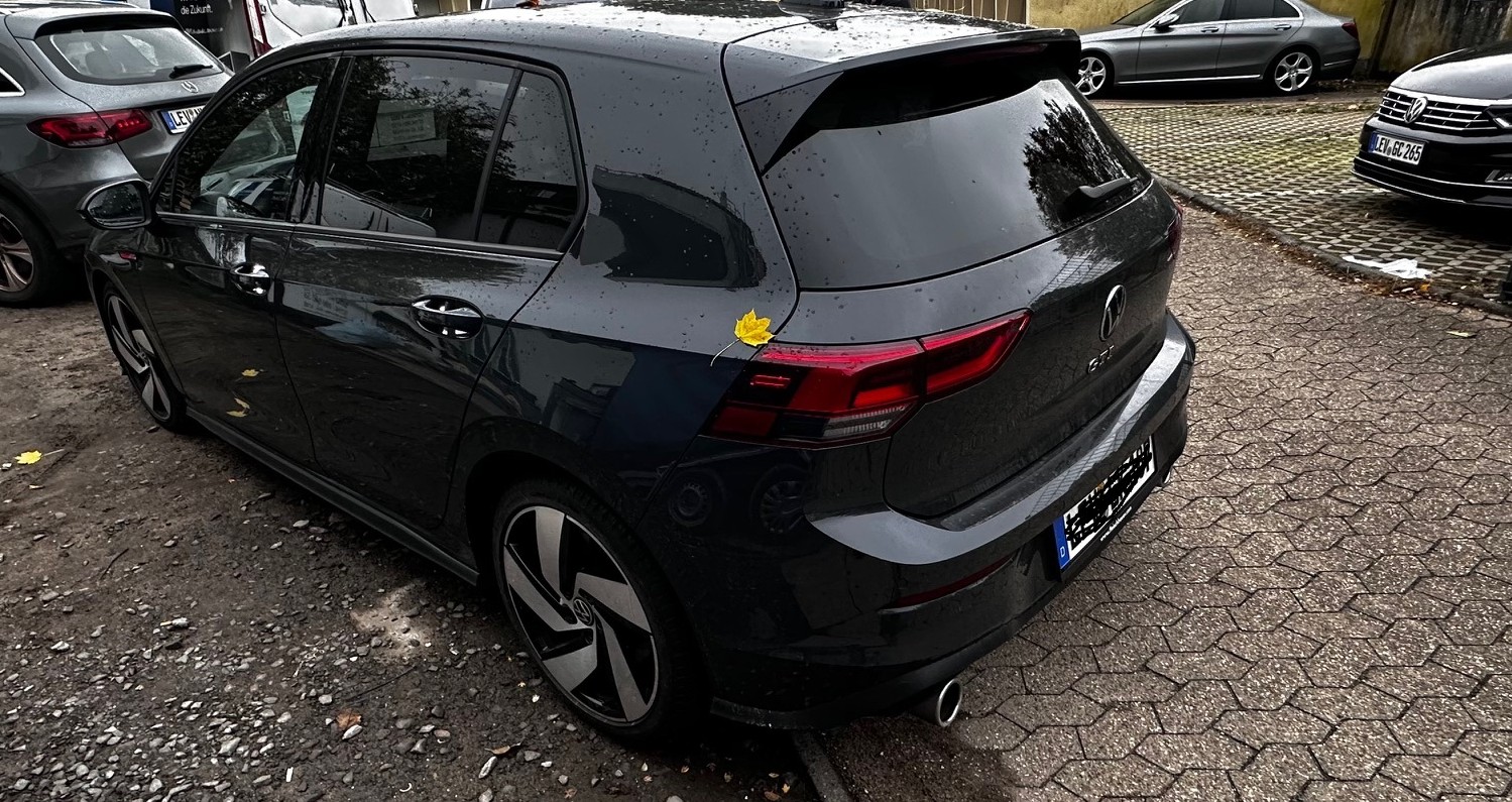 VW Golf 8 GTI Seitenansicht